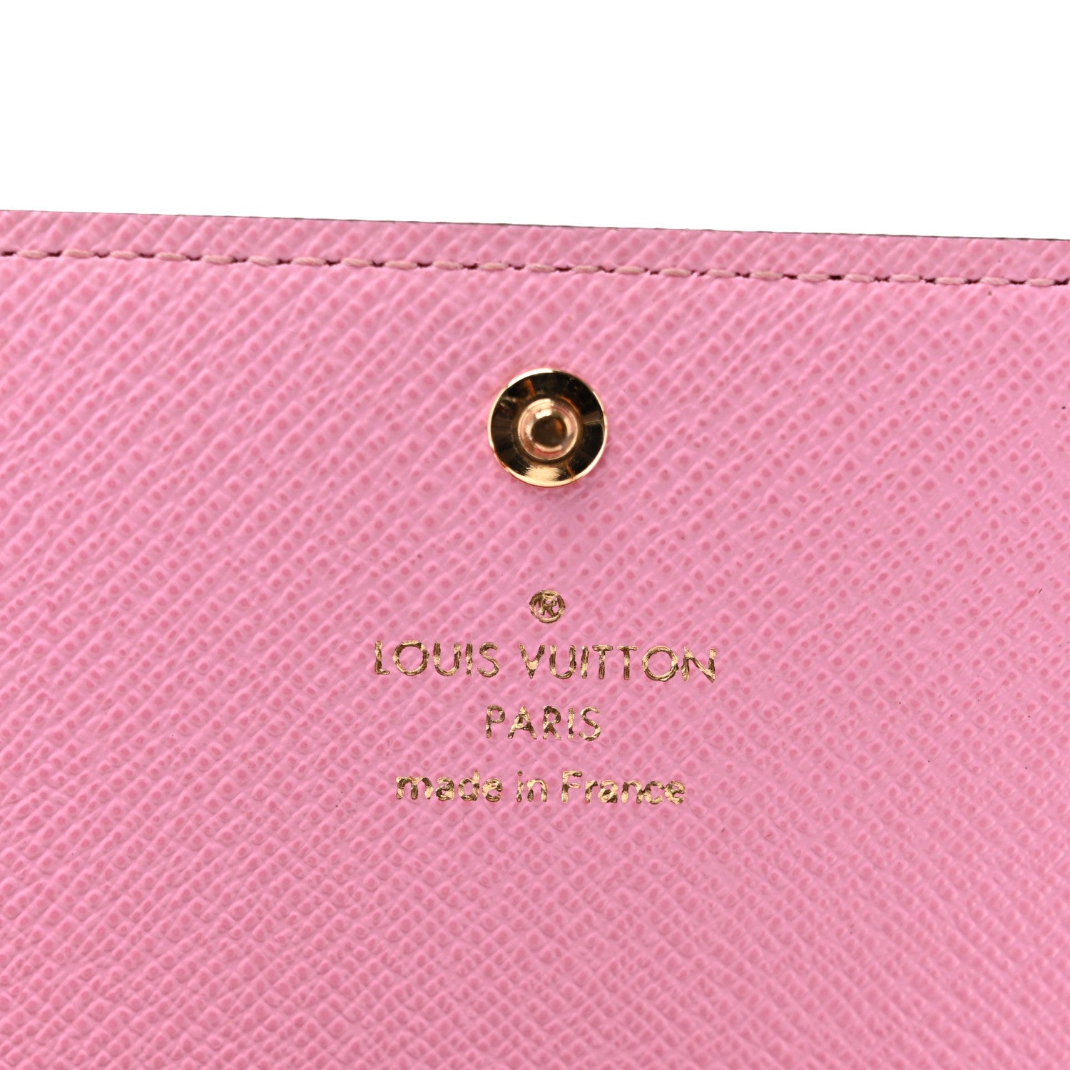 Louis Vuitton Damier Ebene 2023 Christmas Animation Ice Skating Sarah Wallet Pink 6 of 6