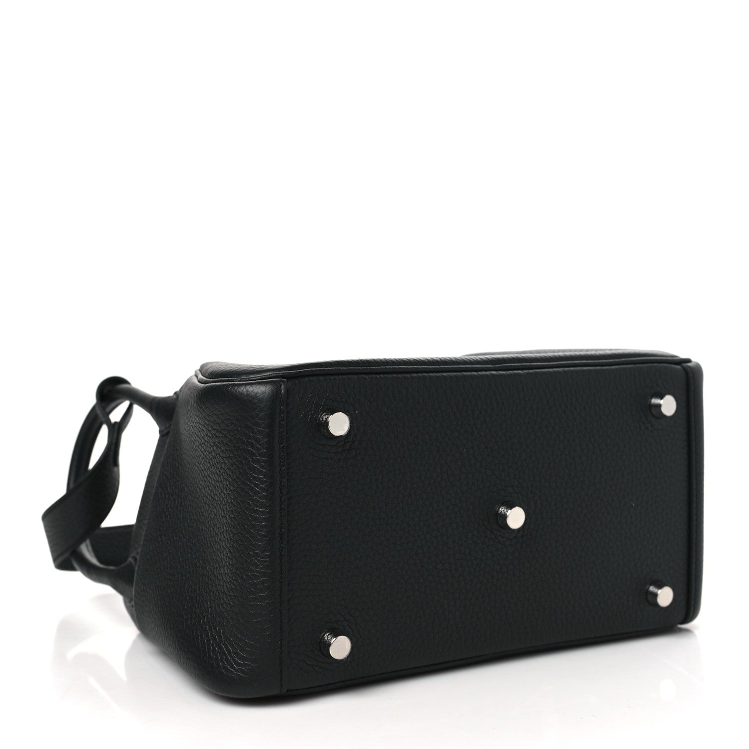 Hermes Taurillon Clemence Lindy 26 Black 4 of 11