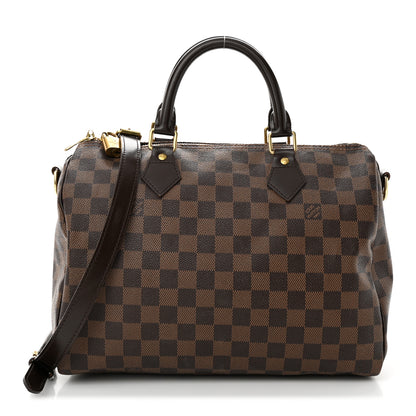 Louis Vuitton LOUIS VUITTON Damier Ebene Speedy Bandouliere 30 1 of 11
