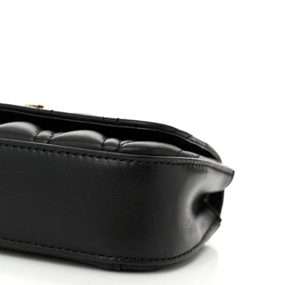 Versace Nappa Quilted Virtus Evening Bag Black 9 of 10