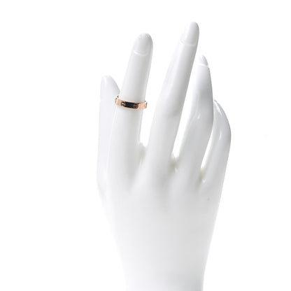 Cartier 18K Pink Gold 3.5mm LOVE Wedding Band Ring 51 5.75 2 of 4