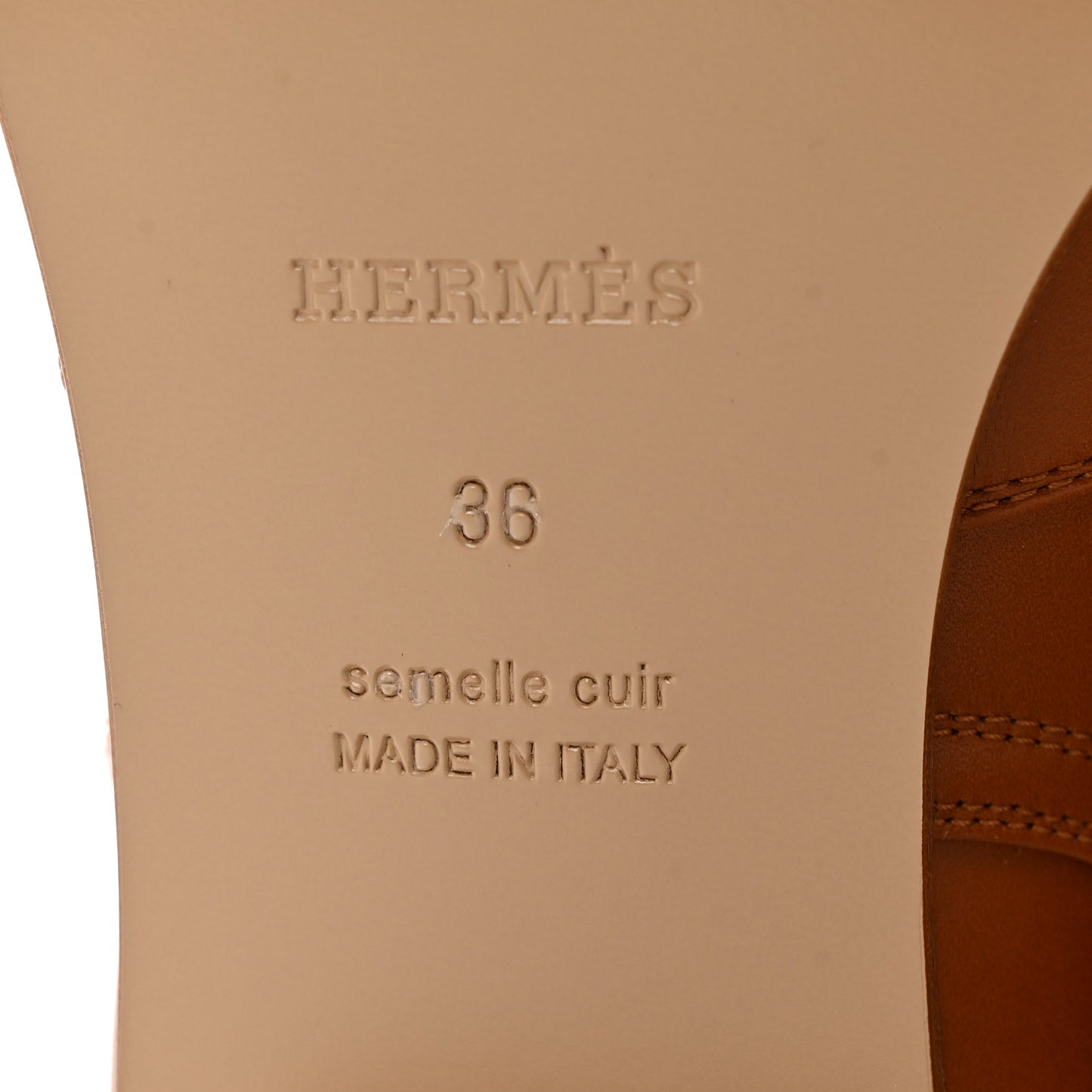 Calfskin Frenchie 50 Ankle Boots 36 Naturel