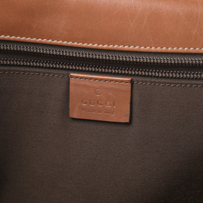 Gucci Guccissima Flap Messenger Bag Light Brown 6 of 16