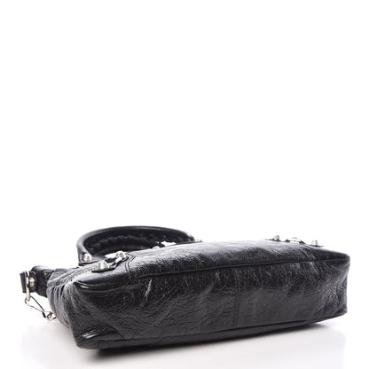 Balenciaga Agneau Giant 12 Silver Hardware Town Black 4 of 9