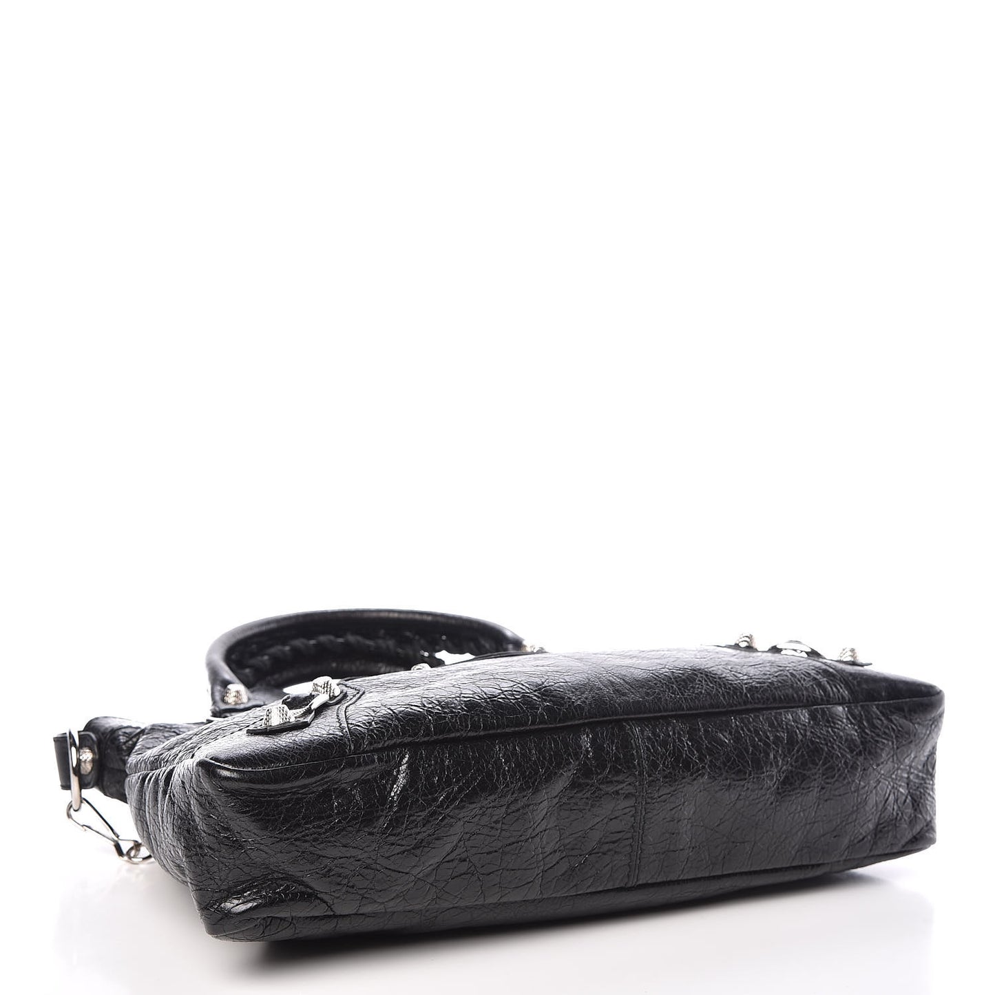 Agneau Giant 12 Silver Hardware Town Black