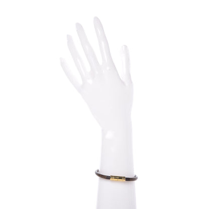 Louis Vuitton Damier Ebene Keep It Bracelet 17 2 of 5