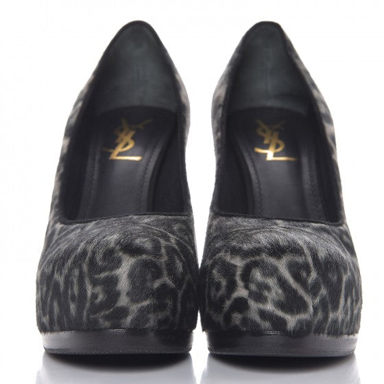 Calf Hair Tribtoo 80 Pumps 39.5 Leopard