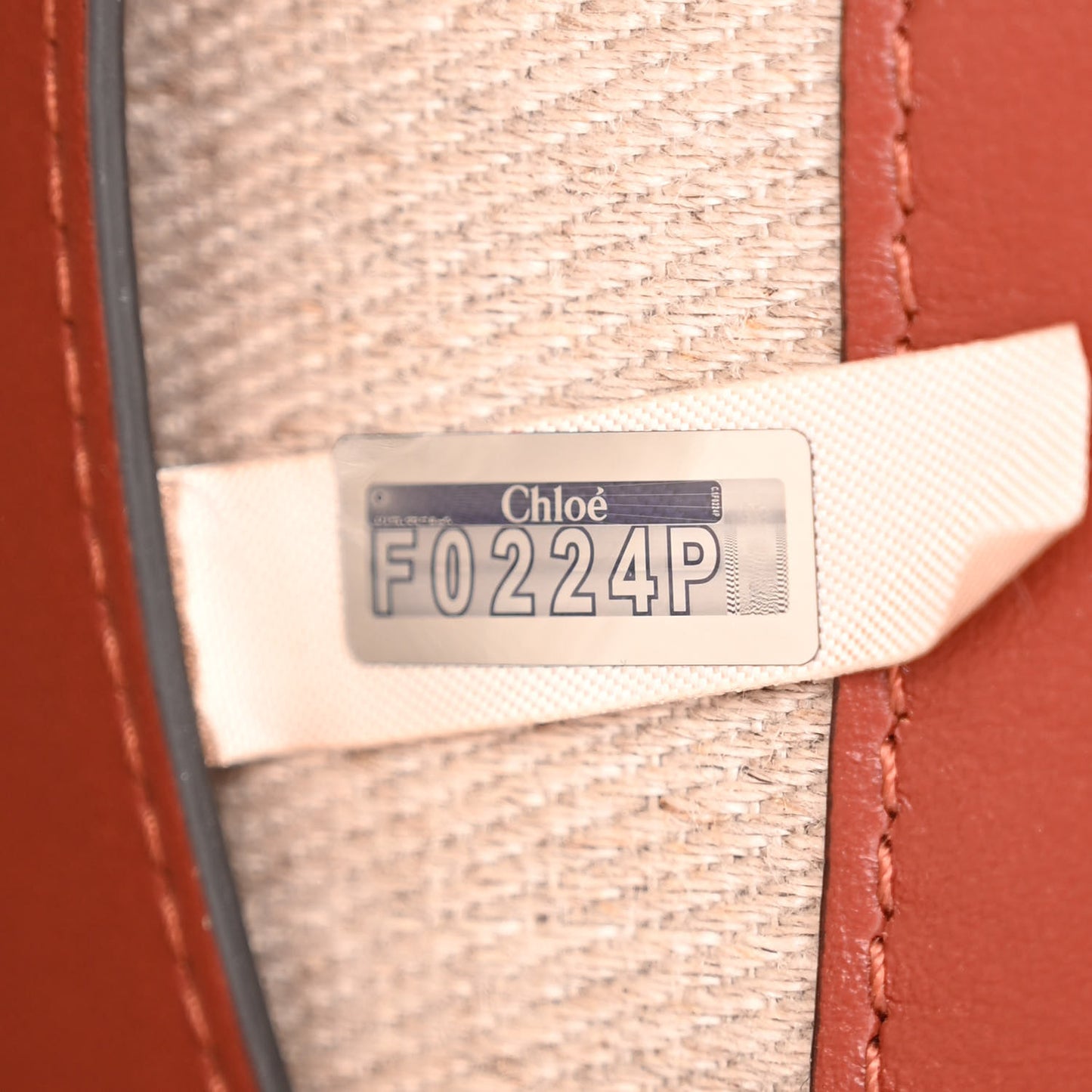 Calfskin Small Tess Bag Sepia Brown