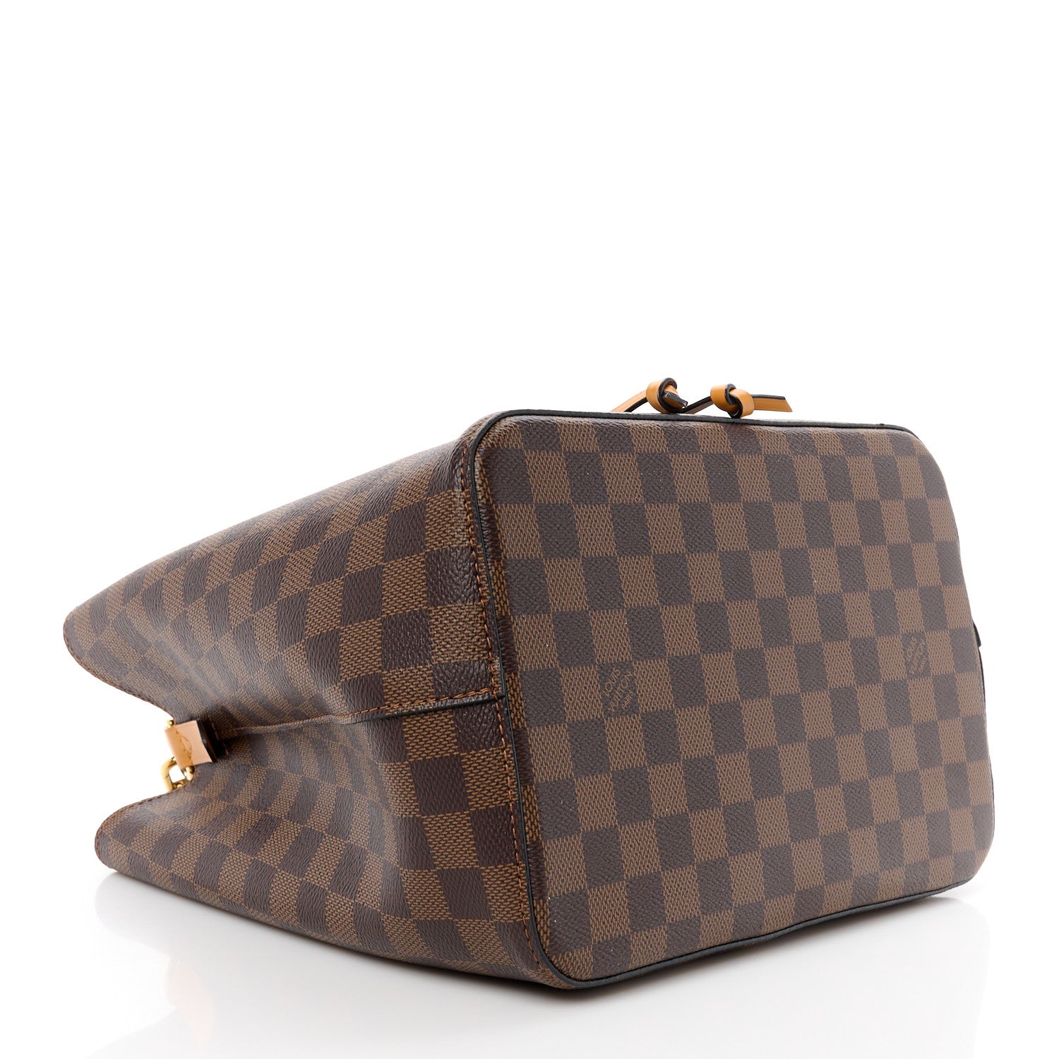 Louis Vuitton Damier Ebene Neonoe MM Safran 4 of 10