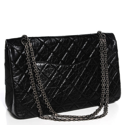 Chanel Aged Calfskin Quilted 2.55 Reissue 227 Flap Black 3 of 8