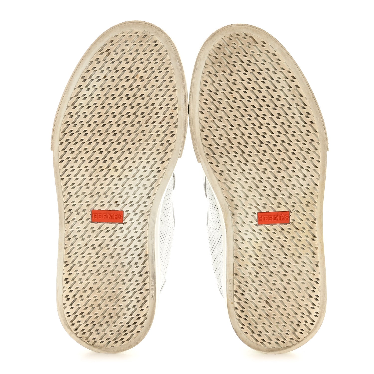 Hermes Calfskin Day Sneakers 37 White 6 of 10