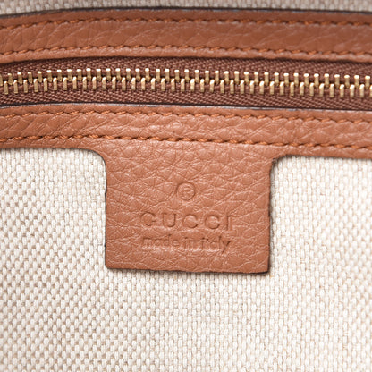 Gucci Pebbled Calfskin Small Soho Bowler Dusty Blush 7 of 11