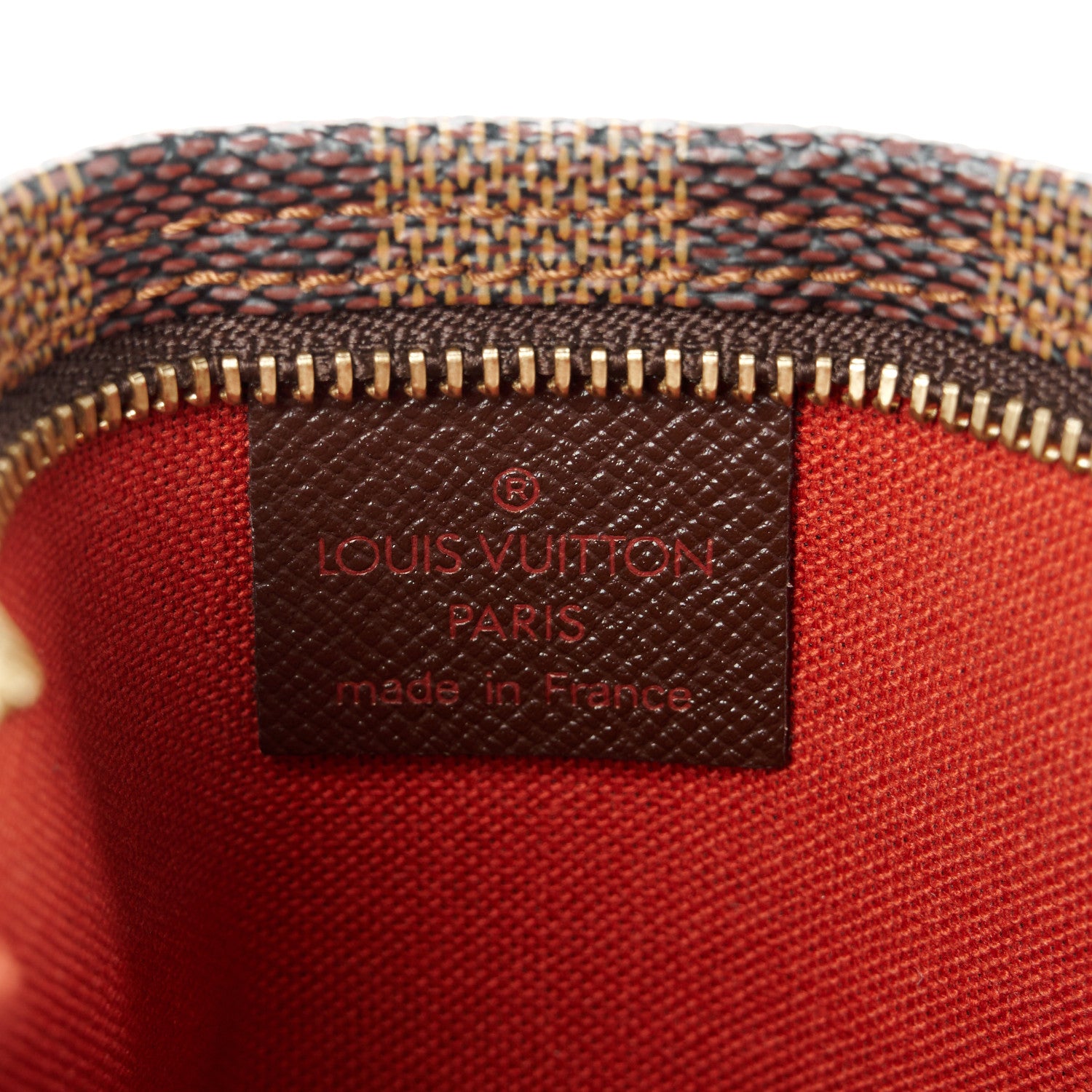 Louis Vuitton Damier Ebene Trousse Make Up Bag Pochette 6 of 10