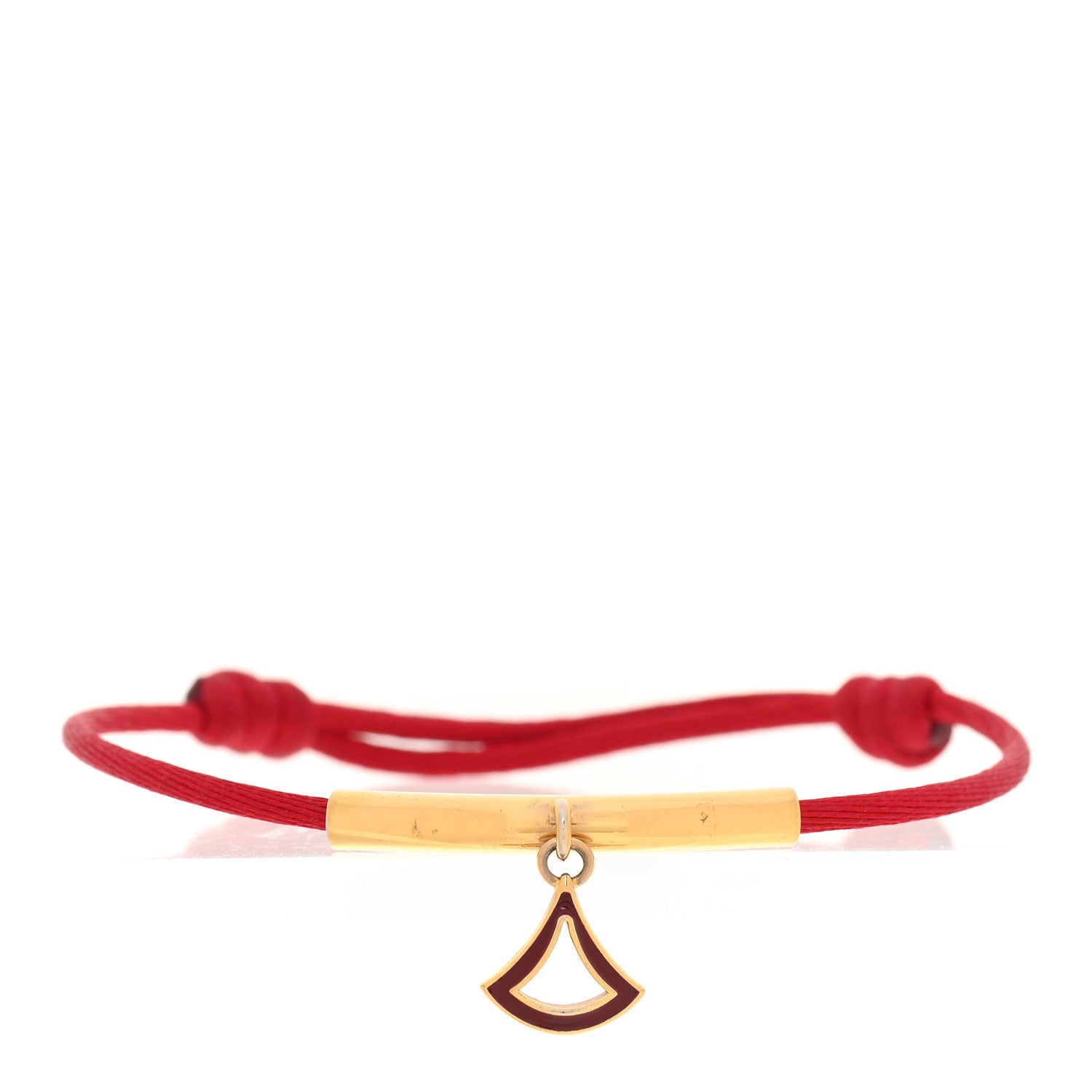 Bulgari Divas' Dream Cord Bracelet Red Gold 1 of 5