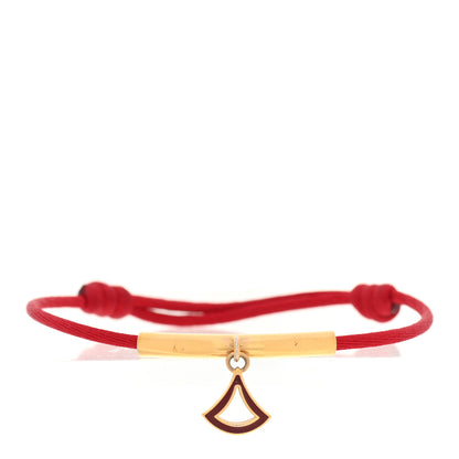 Bulgari Divas' Dream Cord Bracelet Red Gold 1 of 5