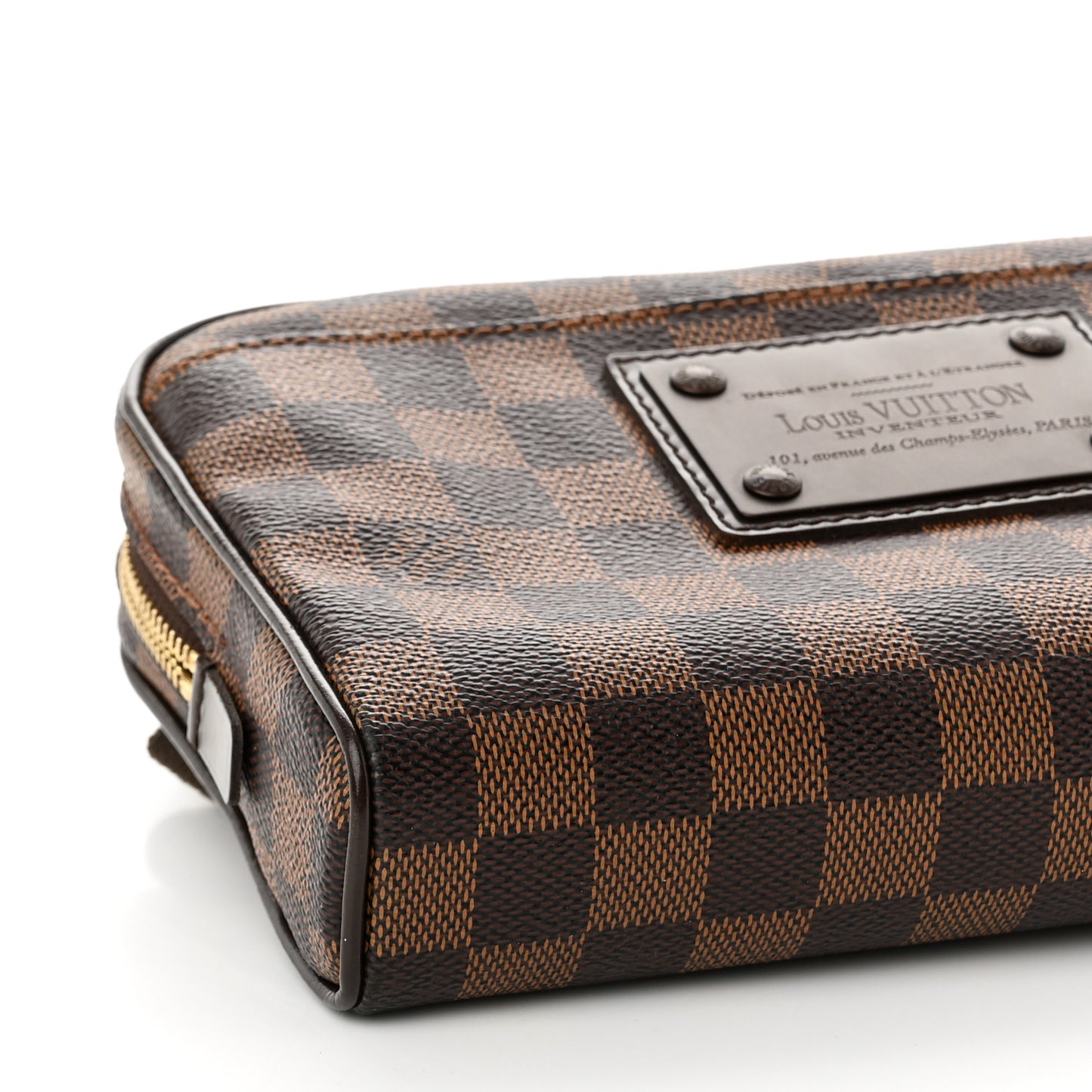 Damier Ebene Brooklyn Bum Bag