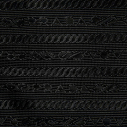 Prada Vitello Daino Side Zip Shopping Tote Nero Black 7 of 10