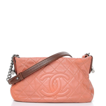 Chanel Calfskin Country Chic Small Shoulder Bag Pink 1 of 7