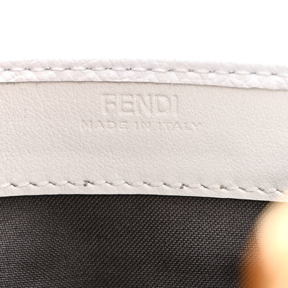 Fendi Vitello Cruise F is Fendi Continental Envelope Wallet on Chain Bianco 6 of 10