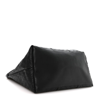 Gucci Guccissima Medium Joy Tote Bag Black 4 of 10