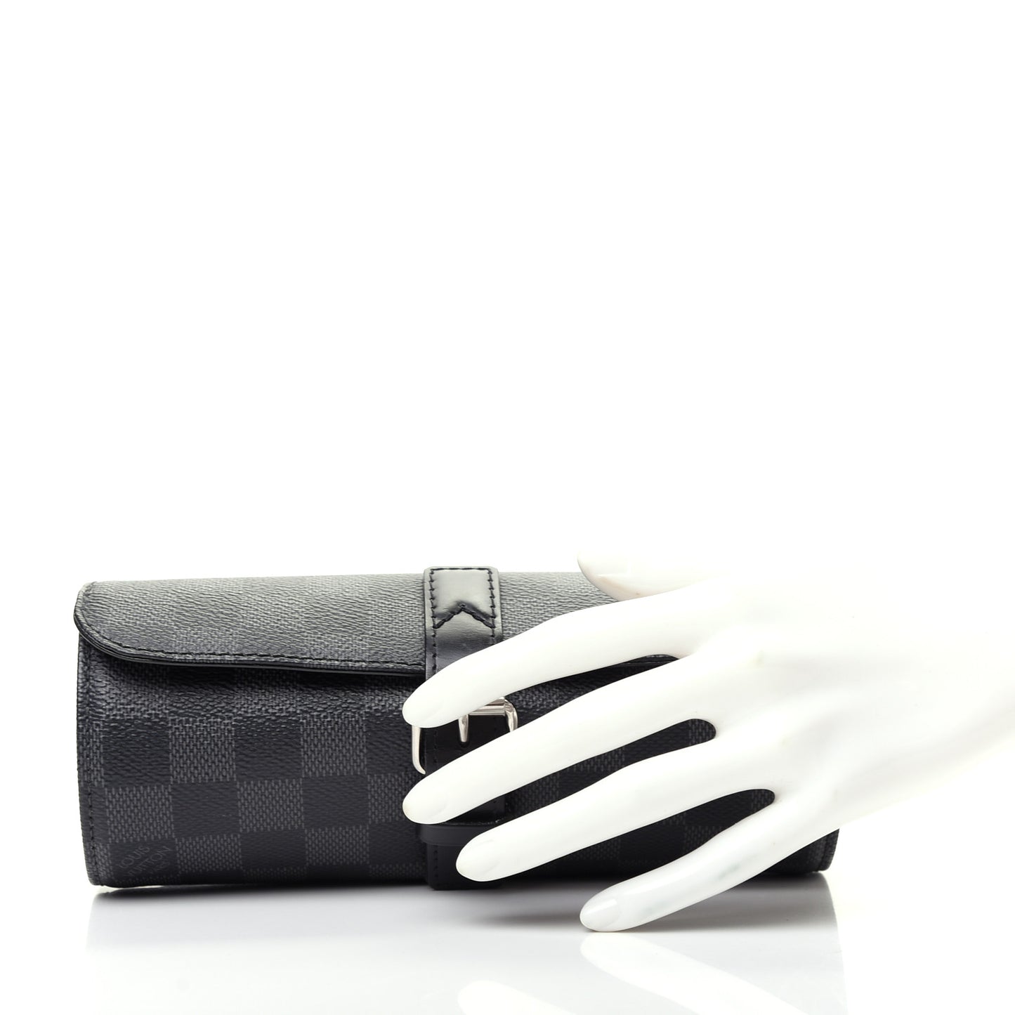 Damier Graphite 3 Watch Travel Case