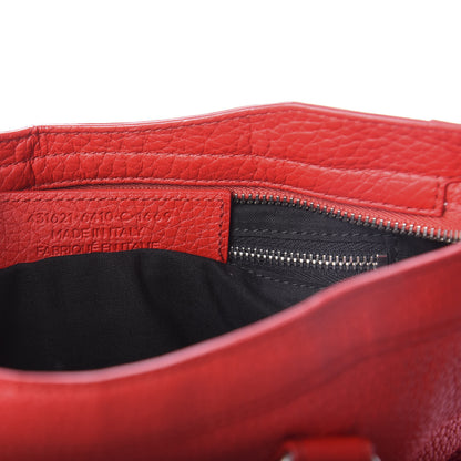 Balenciaga Vibrato Calfskin Classic Silver Hardware S City Rouge Cerise 11 of 13