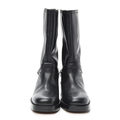 Christian Dior Shiny Calfskin Diorider Low Boot 38 Black 2 of 7