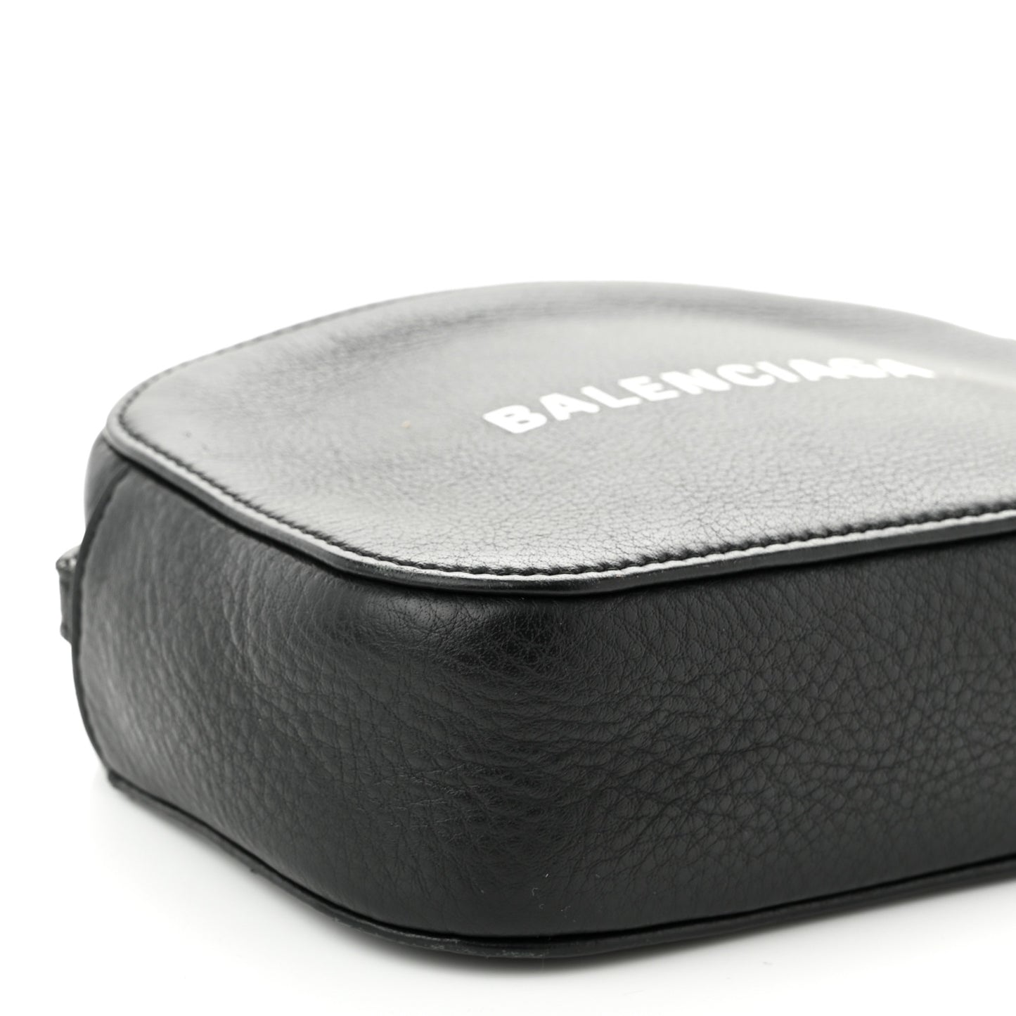 Calfskin Logo XS Everyday Camera Bag Black