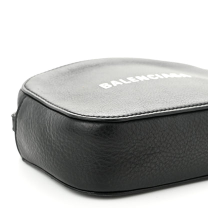 Balenciaga Calfskin Logo XS Everyday Camera Bag Black 5 of 12