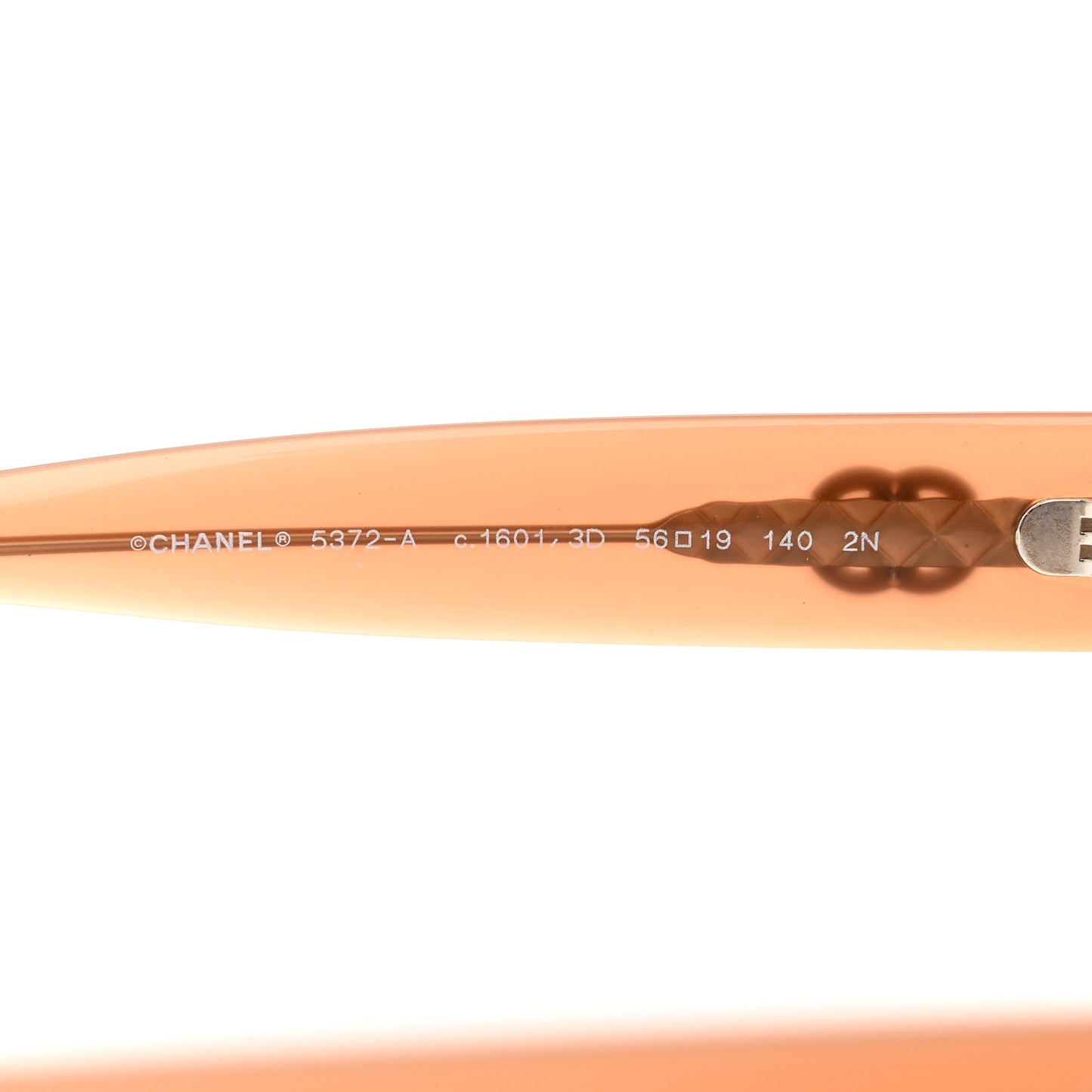 Acetate CC Oval Sunglasses 5372-A Dark Beige