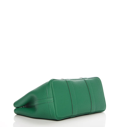 Hermes Vache Country Garden Party 30 TPM Vert Vertigo 4 of 8