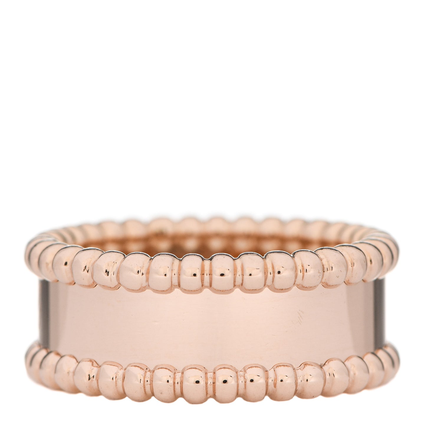 18K Rose Gold Perlee Signature Ring 50 5.25