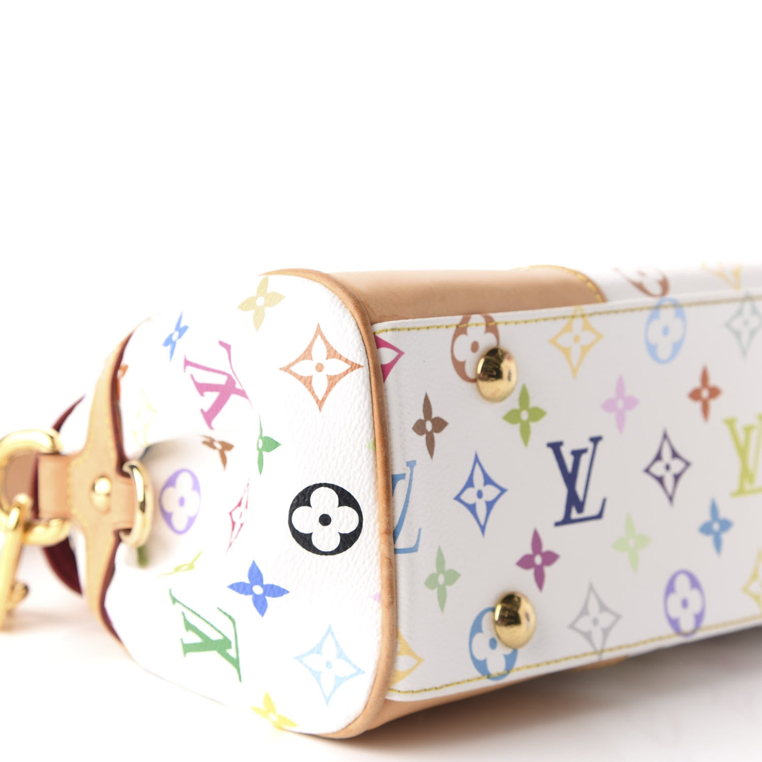 Louis Vuitton Monogram Multicolor Beverly MM White 6 of 11
