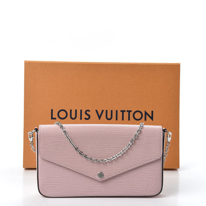 Louis Vuitton Epi Pochette Felicie Rose Ballerine 12 of 12