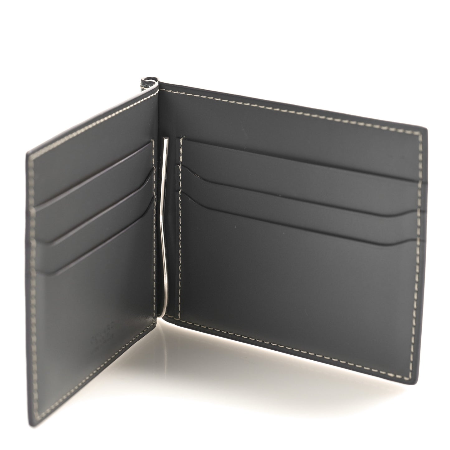 Goyardine Saint Thomas Bill Fold Wallet Grey