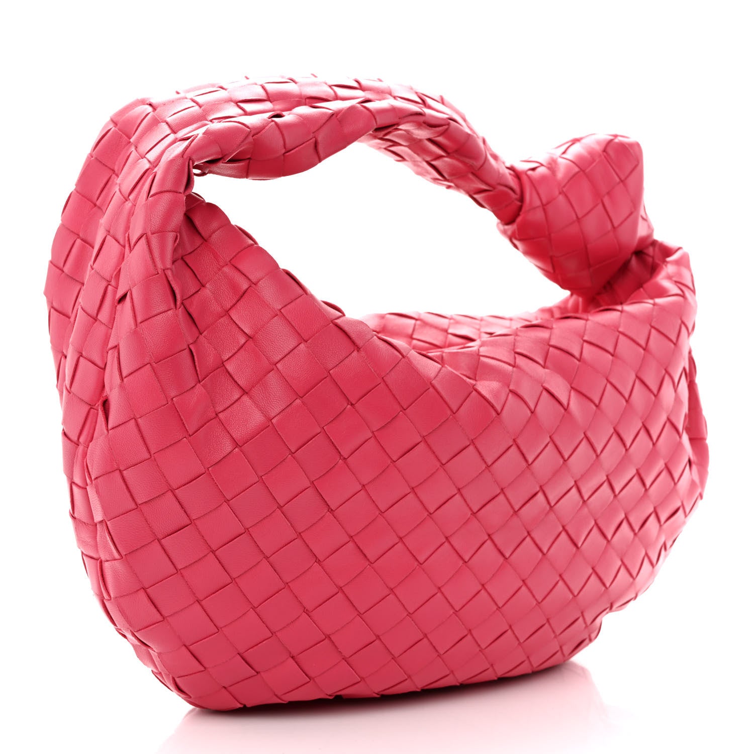 Bottega Veneta Nappa Intrecciato Teen Jodie Hobo Cranberry 3 of 10