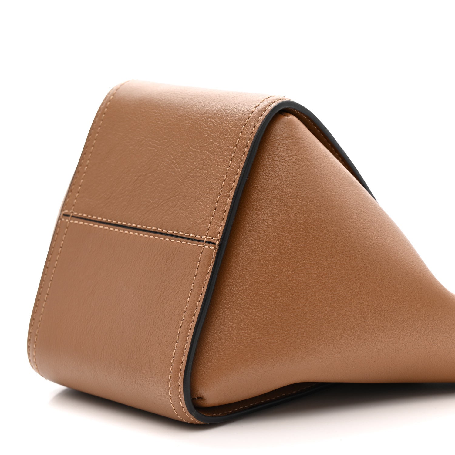 Mulberry Silky Calfskin Mini Rider's Top Handle Bag Teak 10 of 12