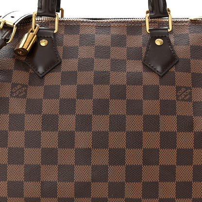 Louis Vuitton Damier Ebene Speedy Bandouliere 30 8 of 11