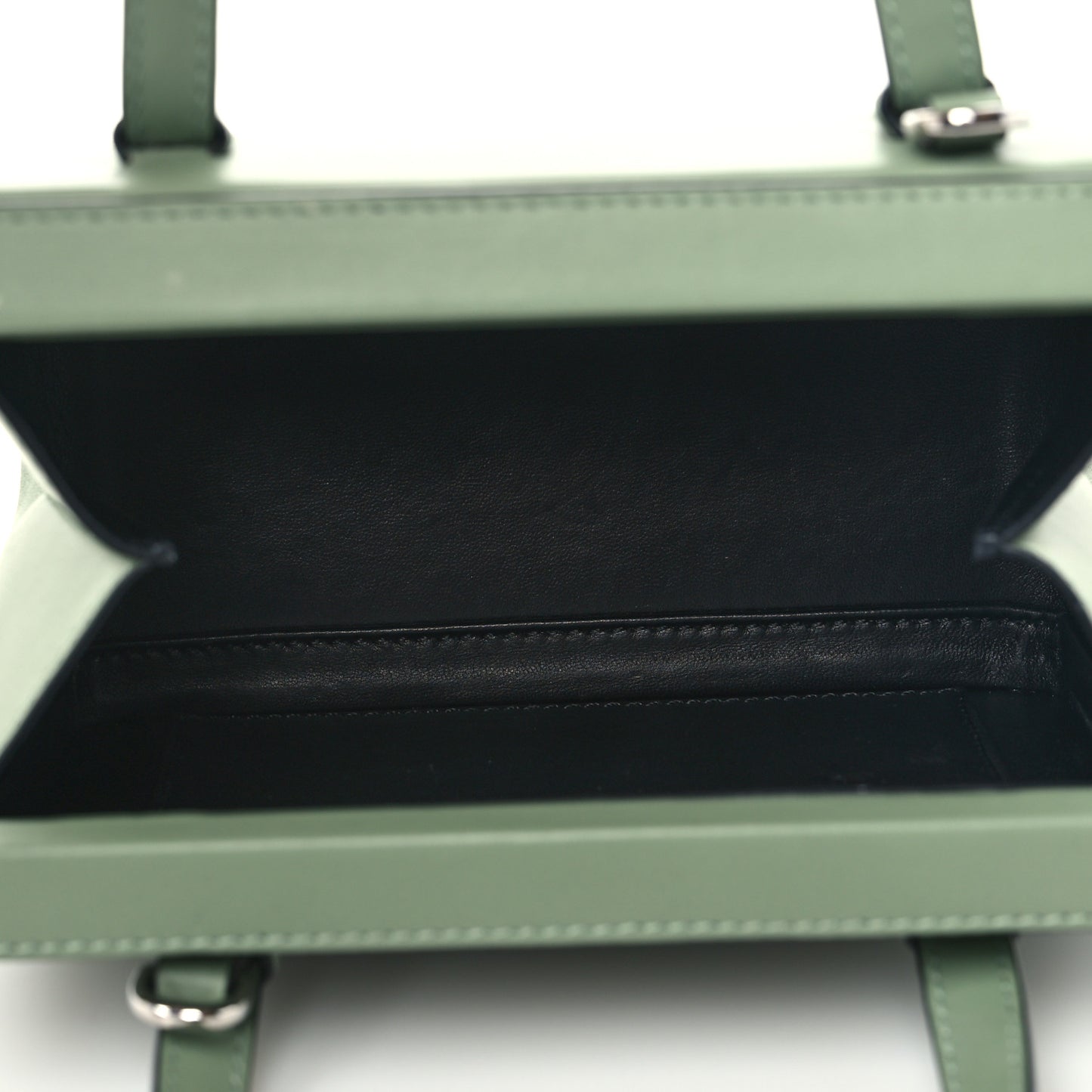 Calfskin Small Postal Bag Green