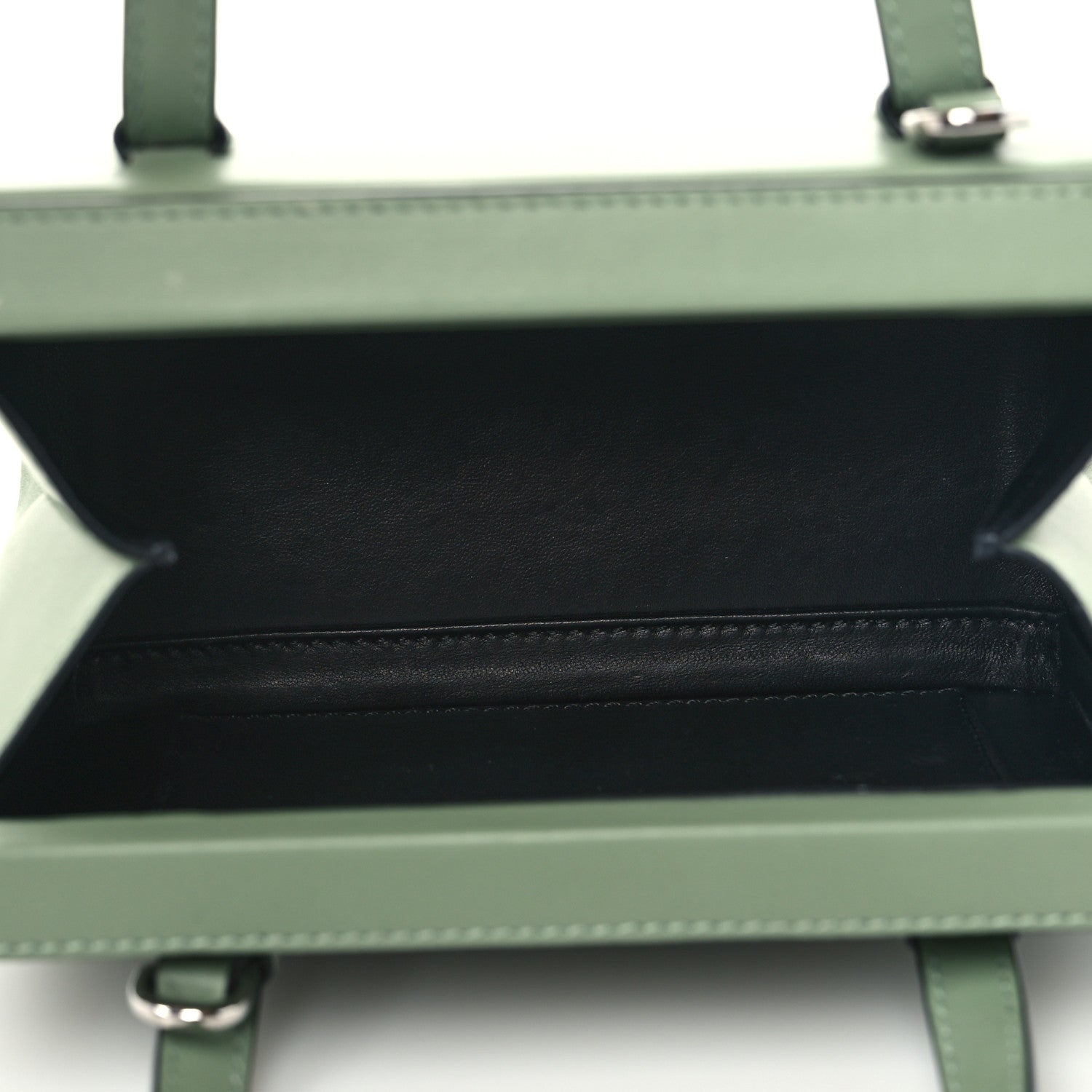 Loewe Calfskin Small Postal Bag Green 4 of 8