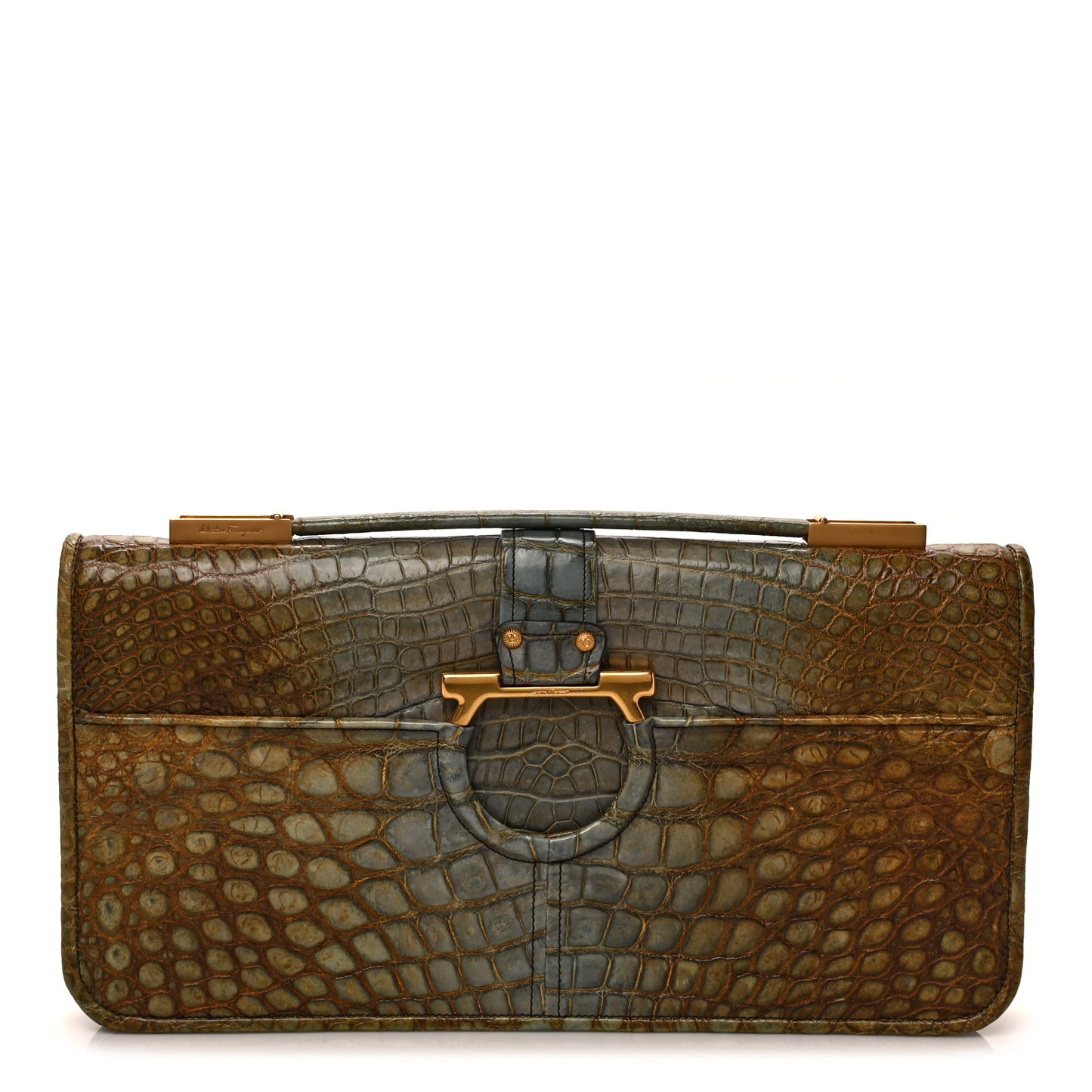 Alligator Degrade Iolanda Clutch Cygno