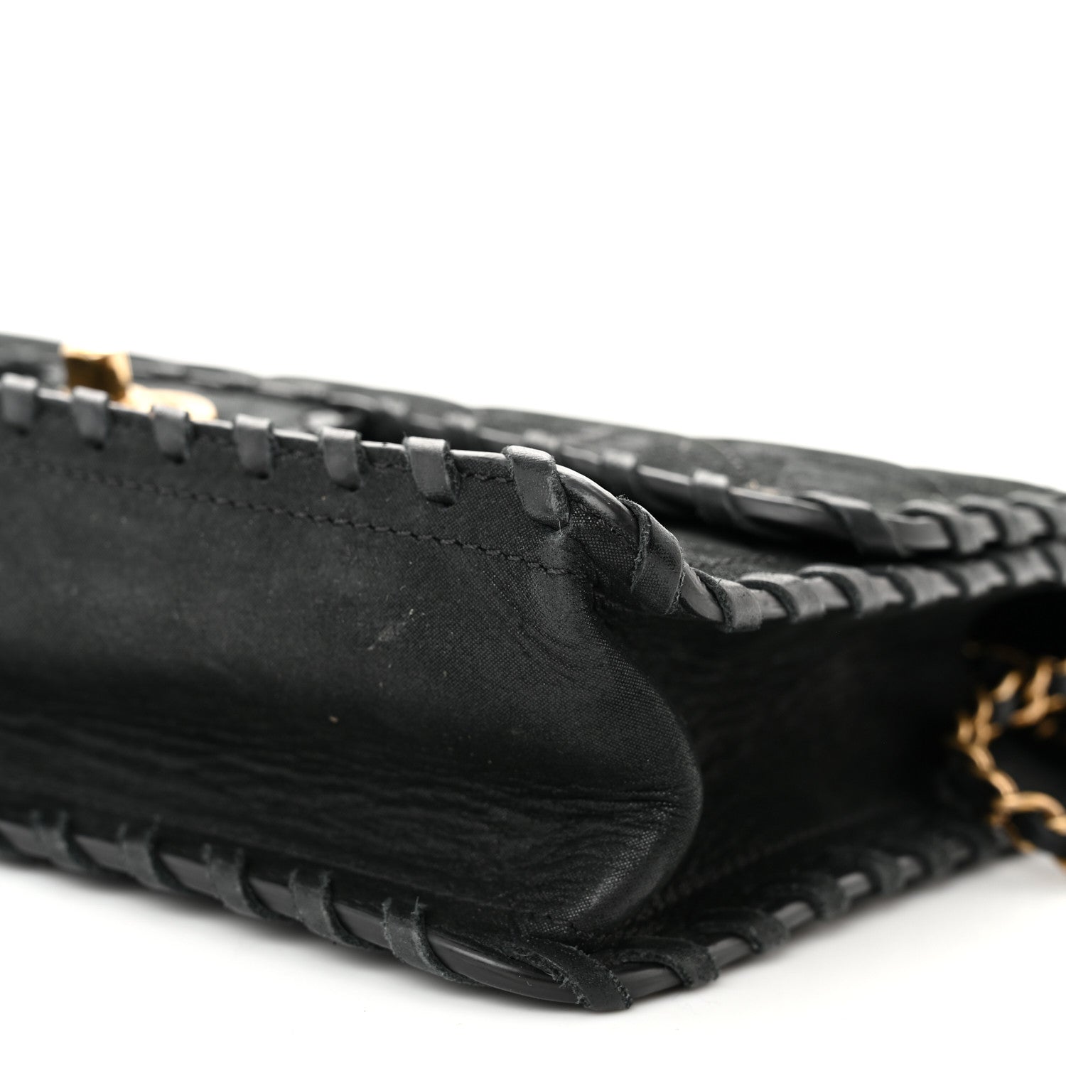 Chanel Iridescent Calfskin Small Happy Stitch Flap Black 10 of 14
