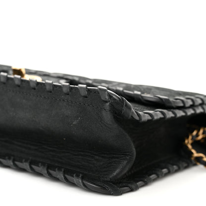 Chanel Iridescent Calfskin Small Happy Stitch Flap Black 10 of 14