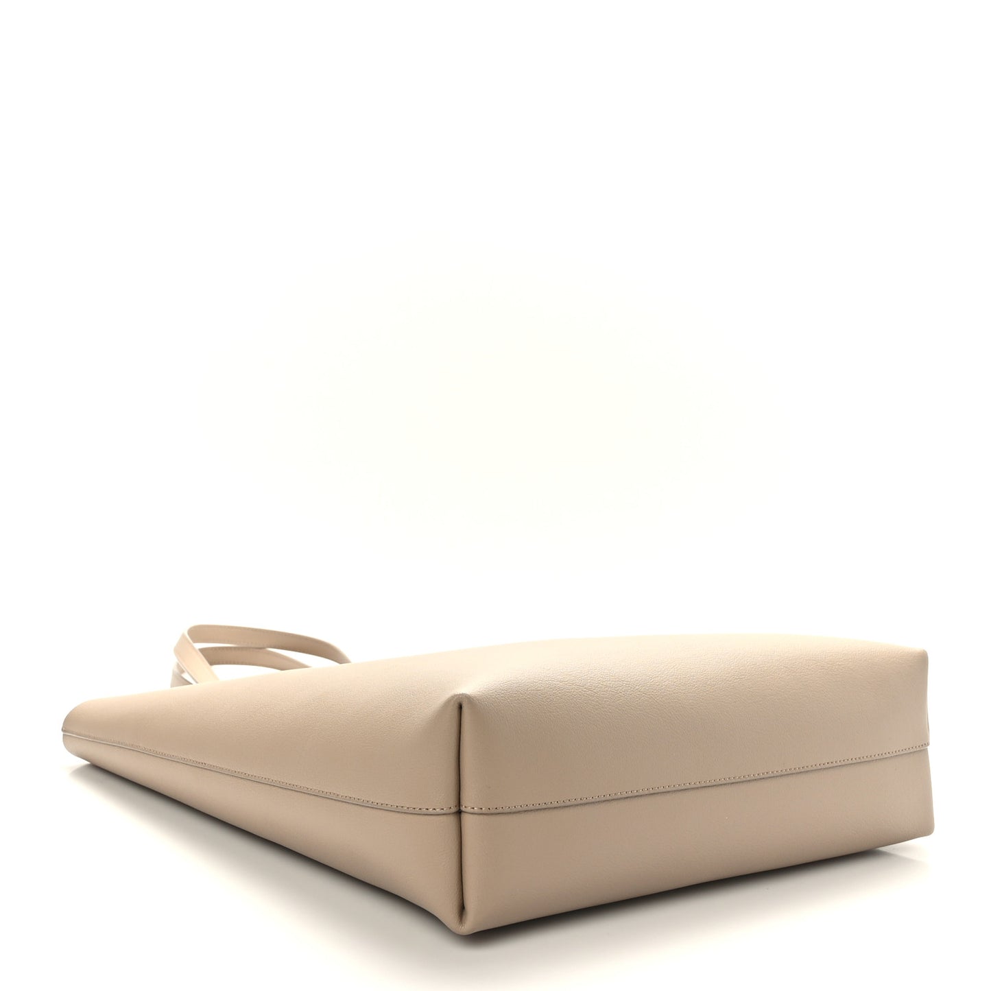Calfskin Toy Shopping Tote Nude Powder