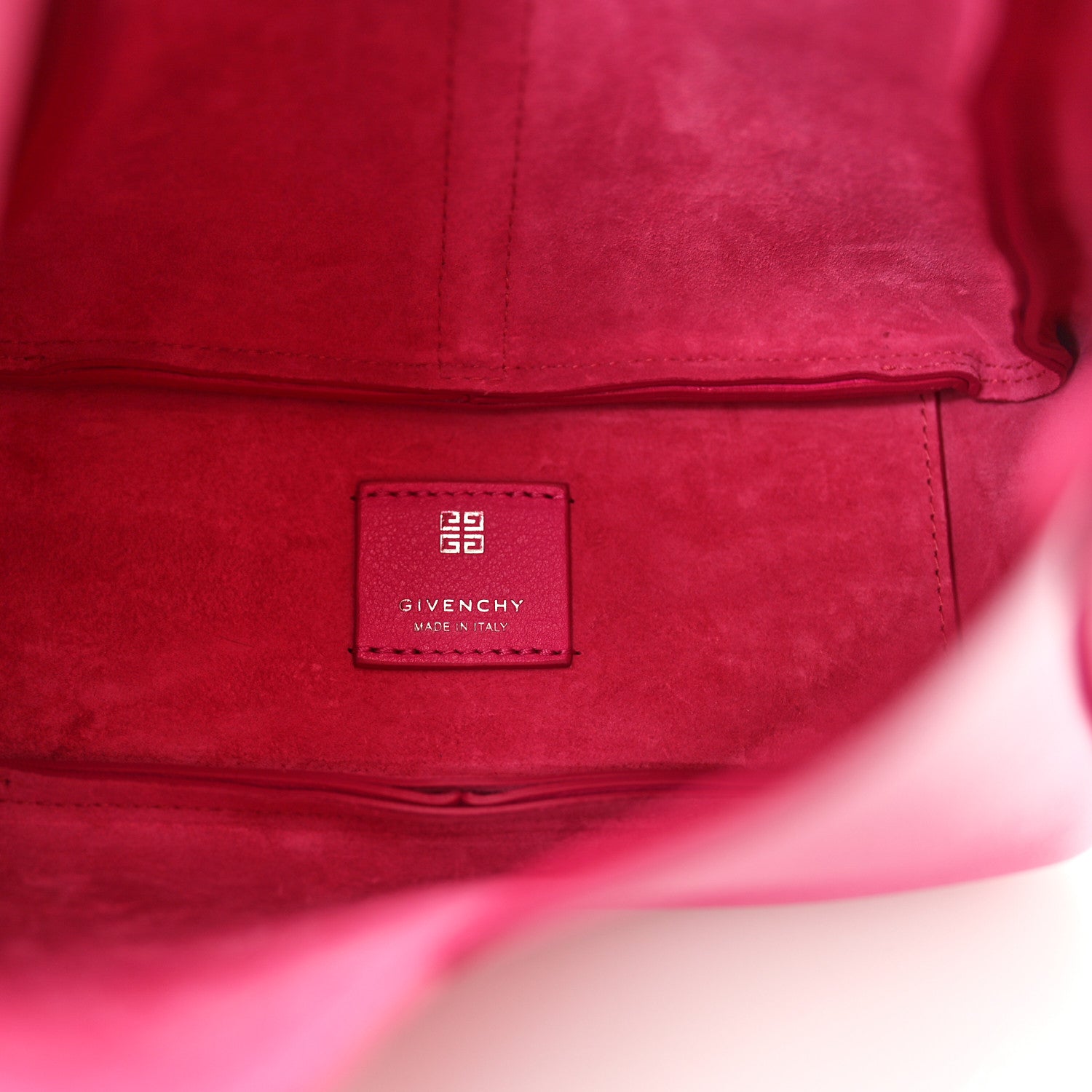 Givenchy Grained Calfskin Mini G-Lock Hobo Neon Pink 5 of 9