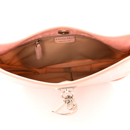 Christian Dior Nylon Monogram Lovely Hobo Rose Clair 5 of 23