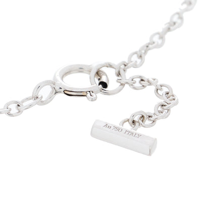Tiffany 18K White Gold T Smile Bracelet 4 of 4