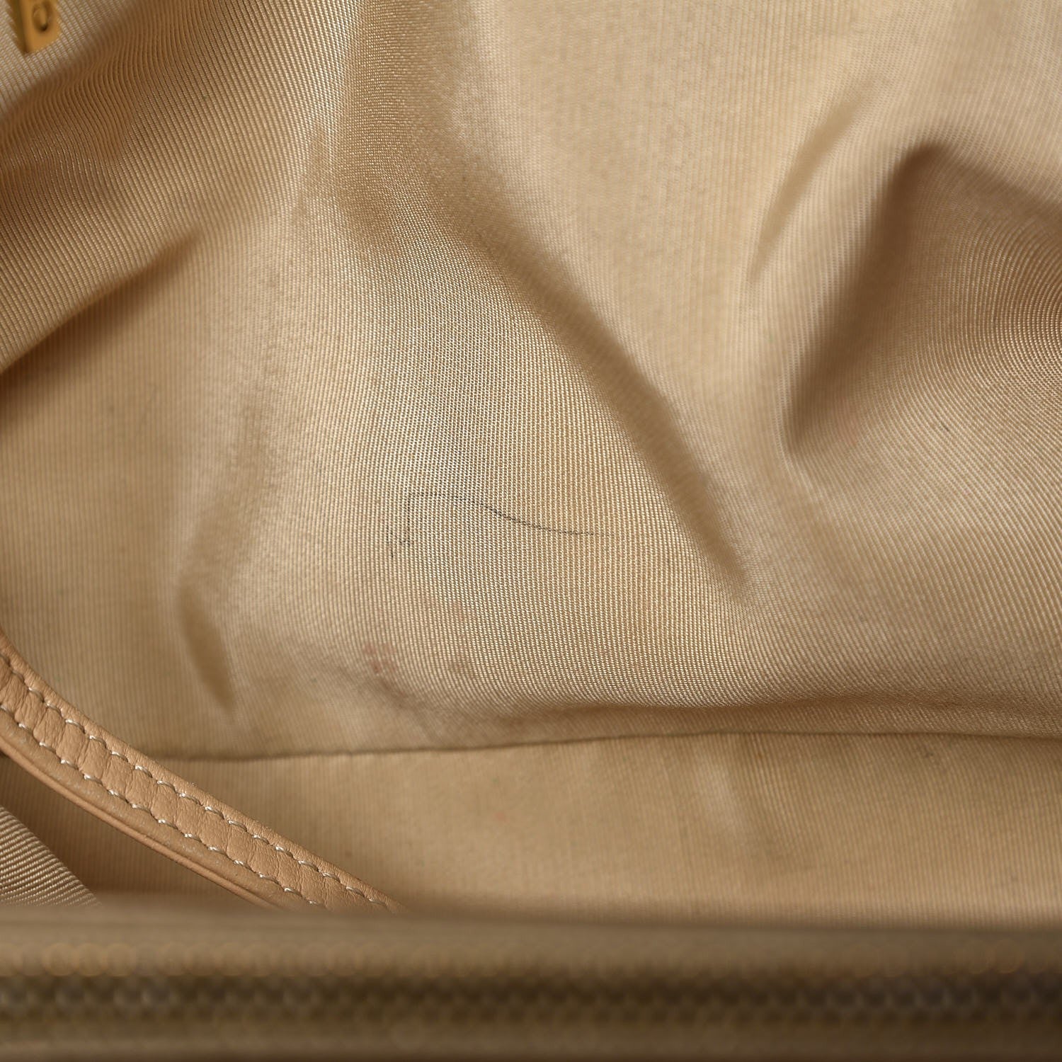 Chanel Calfskin Quilted Large CC Crown Tote Gold 9 of 17
