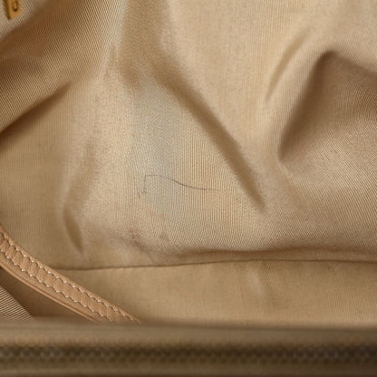 Chanel Calfskin Quilted Large CC Crown Tote Gold 9 of 17