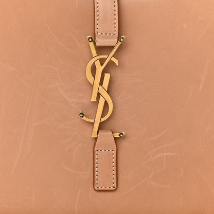 Saint Laurent Smooth Calfskin Le 5 A 7 Hobo Brown 7 of 9